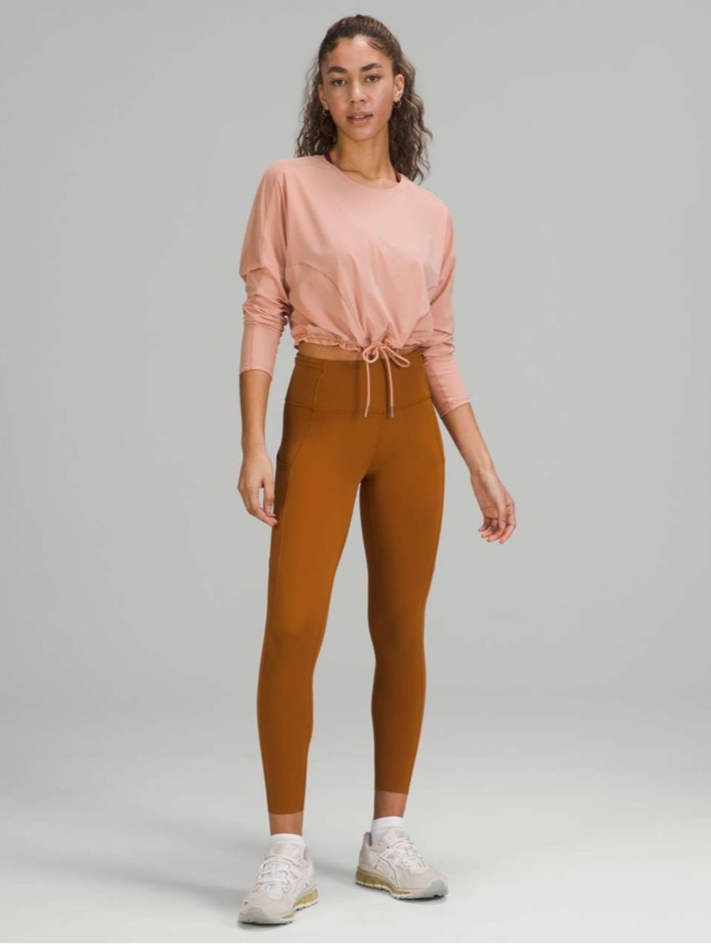 Lululemon Fast and Free High-Rise Tight 25" Butternut Brown Size 10 Medium